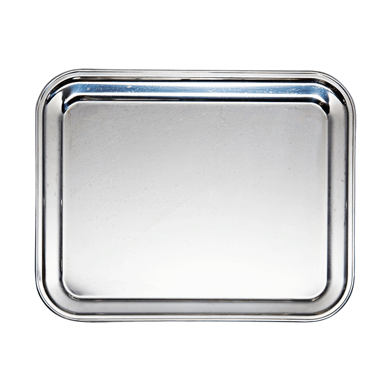 Inox dienblad 60 x 47 cm