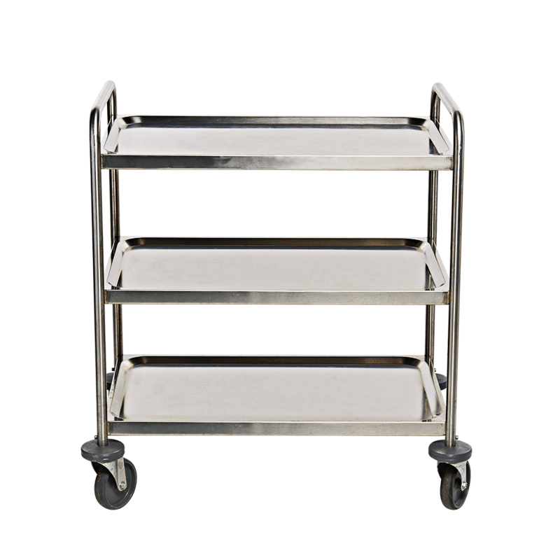 Chariot de service 3 étages 80 x 40 x H 95 cm
