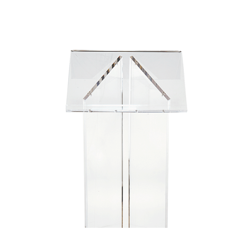 Spreekgestoelte plexi B 50 L 40 H 120 cm