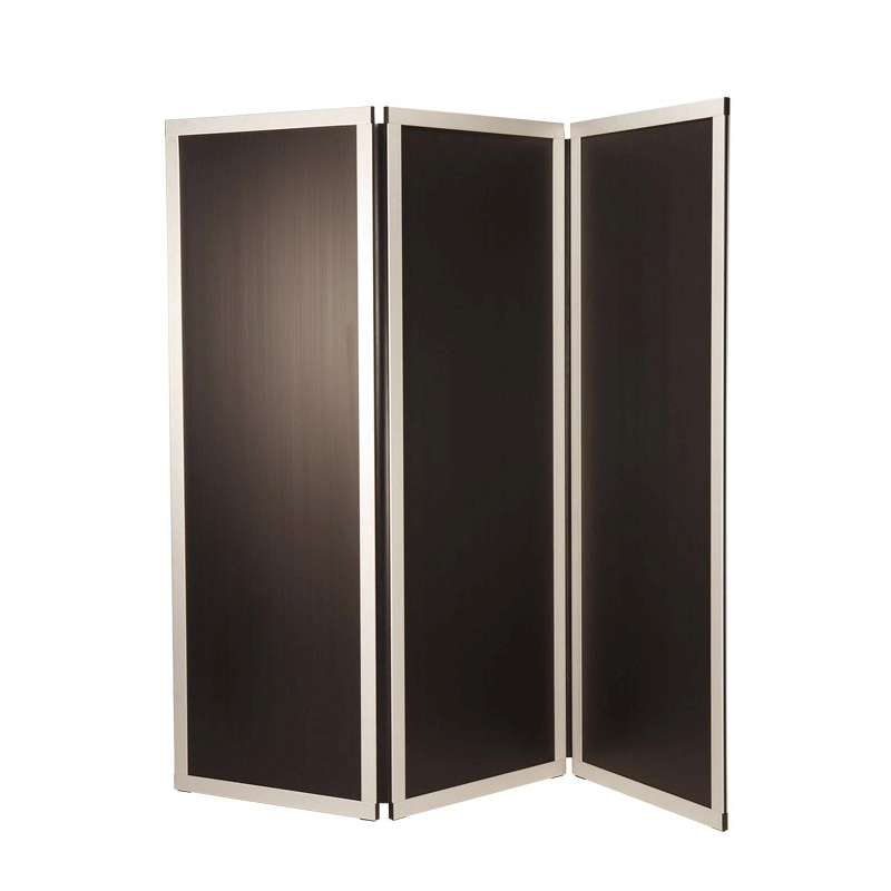 Kamerscherm black&white 3 luiken L 210 cm (70 x 3) H 186 cm