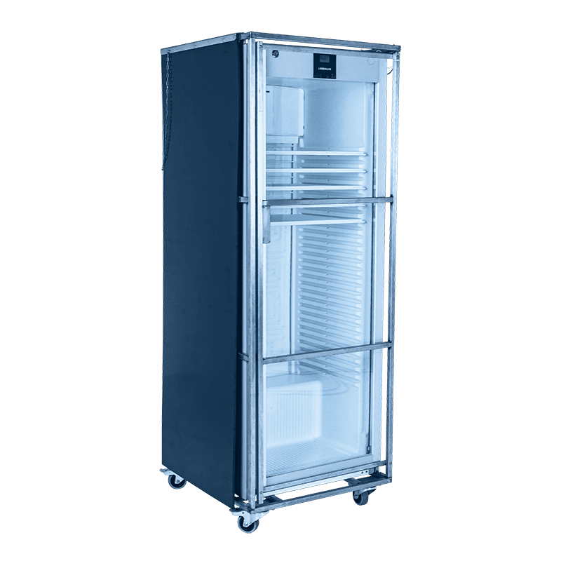 Armoire réfrigérée ventilée vitrée 400 L - 230 V
