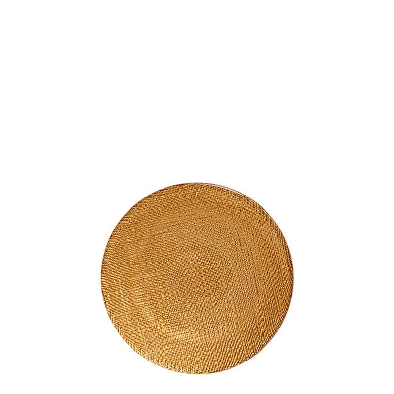 Assiette à pain Strass or Ø 14 cm