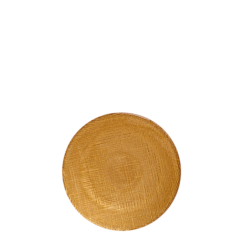 Broodbord Strass goud Ø 14 cm