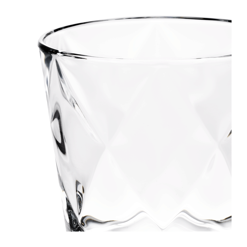 Glas Harlekijn Ø 8,7 cm H 9 cm 29 cl