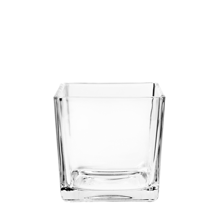 Cube verre 8 x 8 cm 26 cl