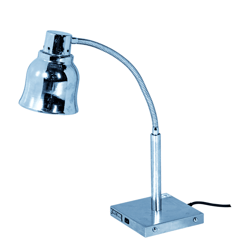 Warmhoudlamp op voet