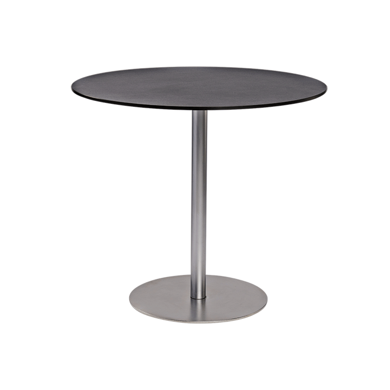 Table Brio noire &Oslash; 75 cm