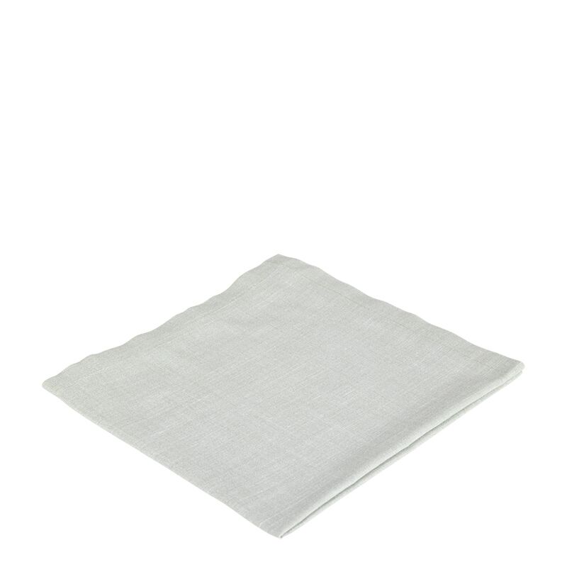 Serviette de table lin vert 50 x 50 cm