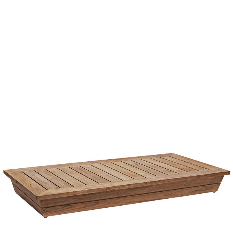 Lage tafel Lounge 70 x 140 cm H 16 cm