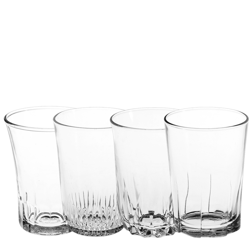 Glas Vintage  Ø 6-9 cm H 7-9 cm 13-20 cl