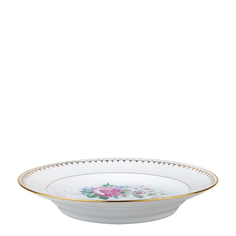 Diep bord Vintage gebloemd Ø 23-25 cm