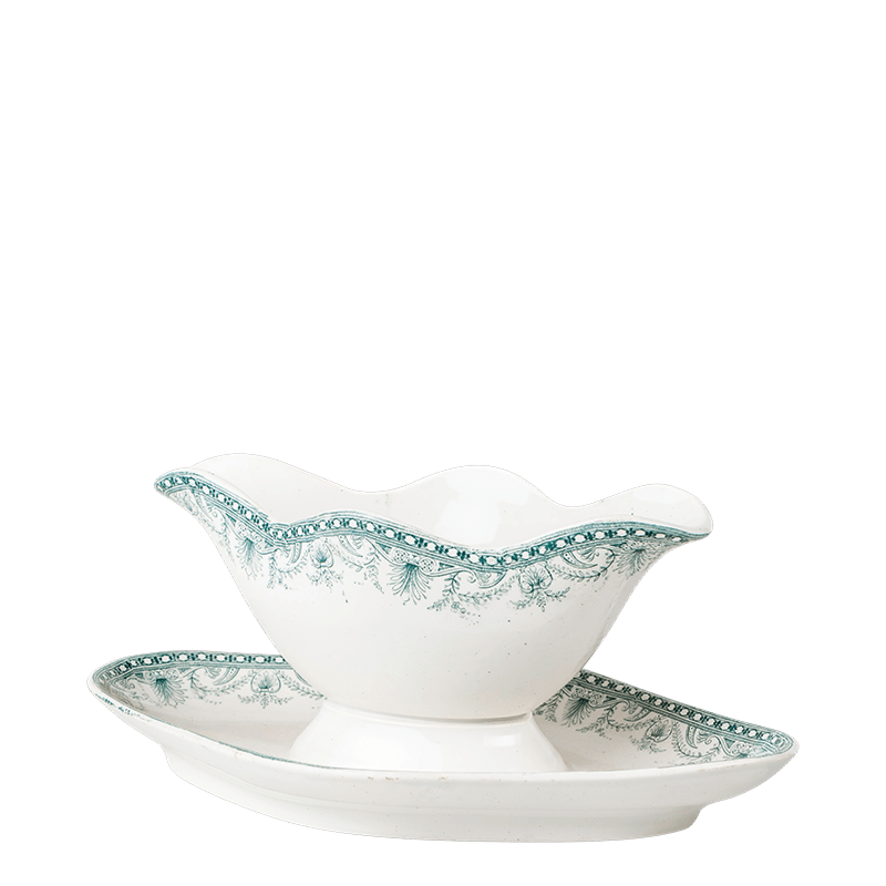 Sauskom Vintage blauw 13-20 cm x 9-14 cm H 6-8 cm