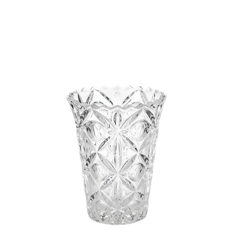 Vase en verre Vintage petit mod&egrave;le &Oslash; 12/16 cm H 15- 20cm