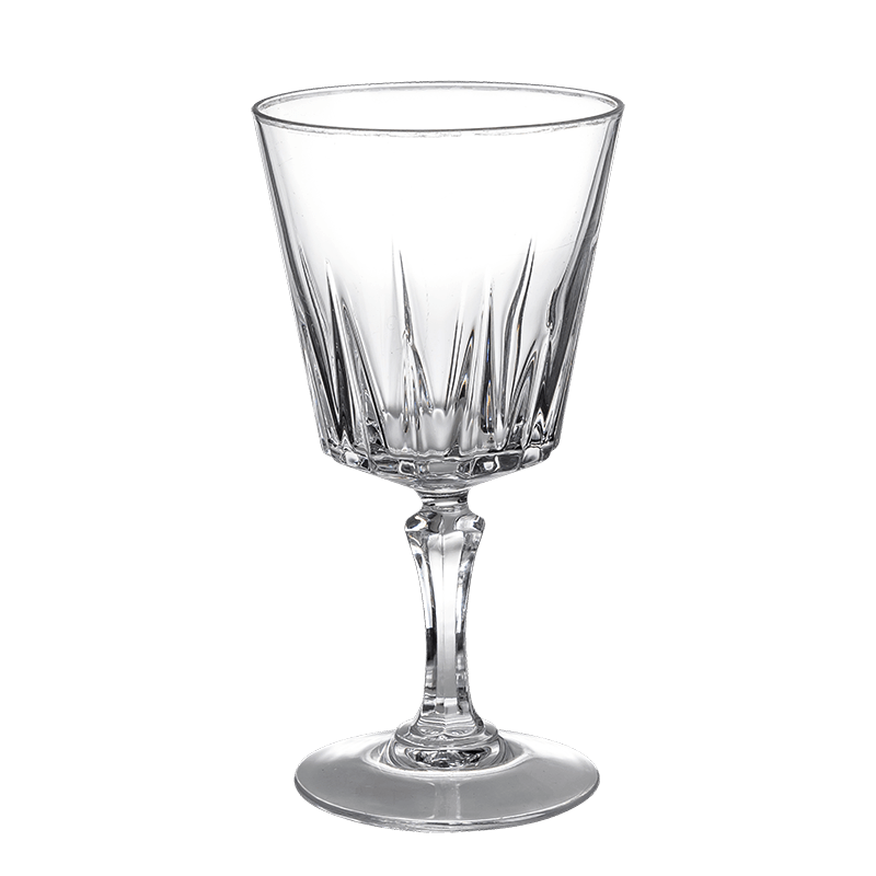 Verre à pied à vin Vintage style cristal Ø6-9 cm H12-15cm 15-20cl