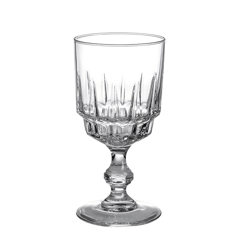 Verre à pied à vin Vintage style cristal Ø6-9 cm H12-15cm 15-20cl