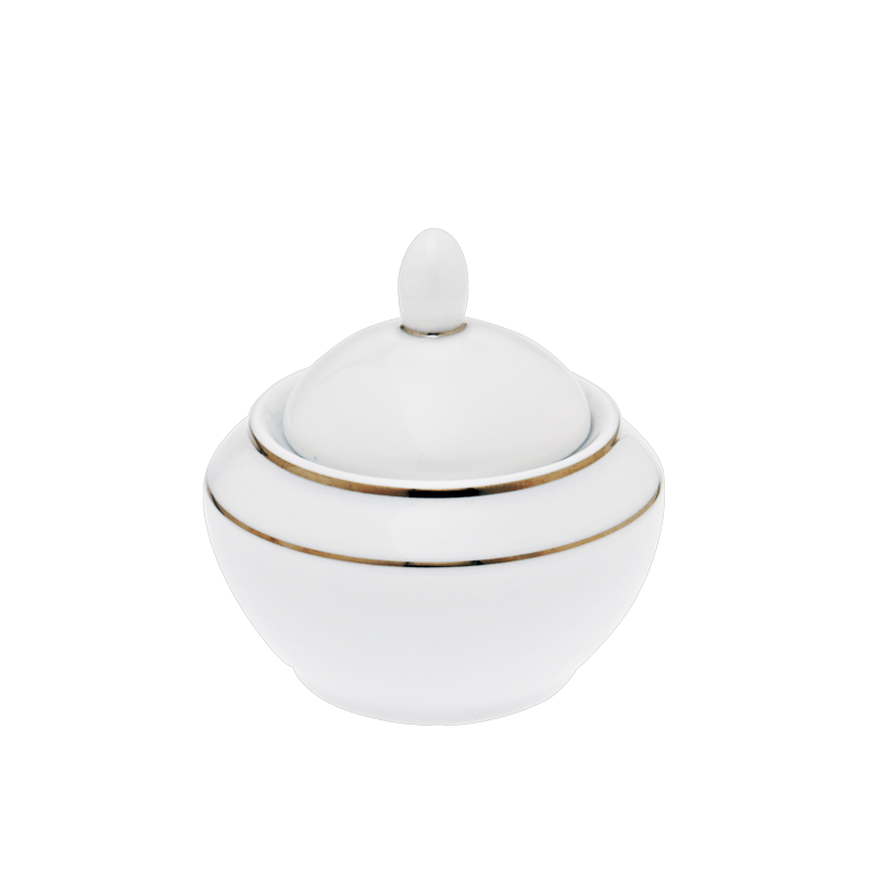 Suikerpot met deksel 15cl Silver