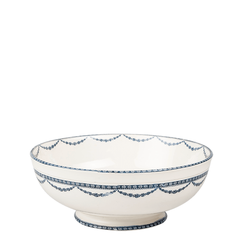 Slakom Vintage blauw groen Ø 23-27 cm 2-3 L