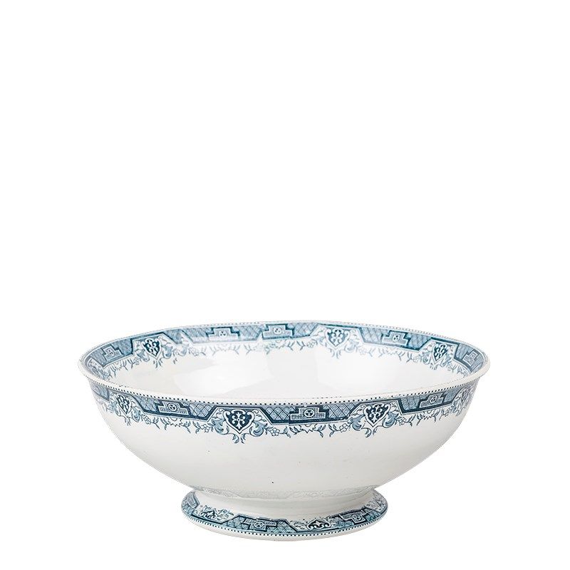 Slakom Vintage blauw groen Ø 23-27 cm 2-3 L