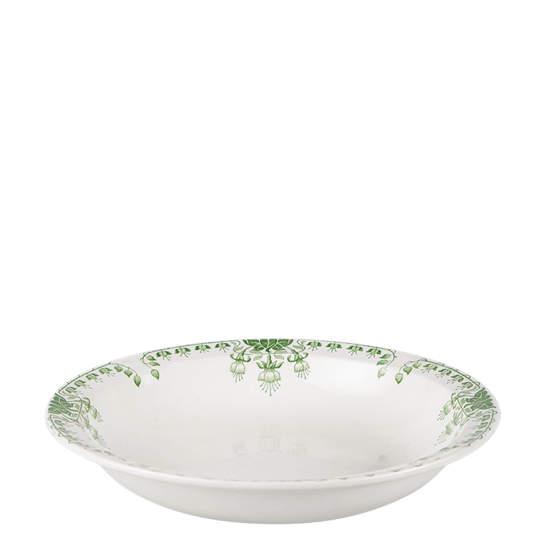 Plat creux Vintage bleu vert Ø 27-32 cm