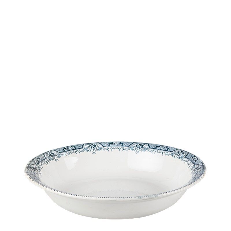 Plat creux Vintage bleu vert Ø 27-32 cm