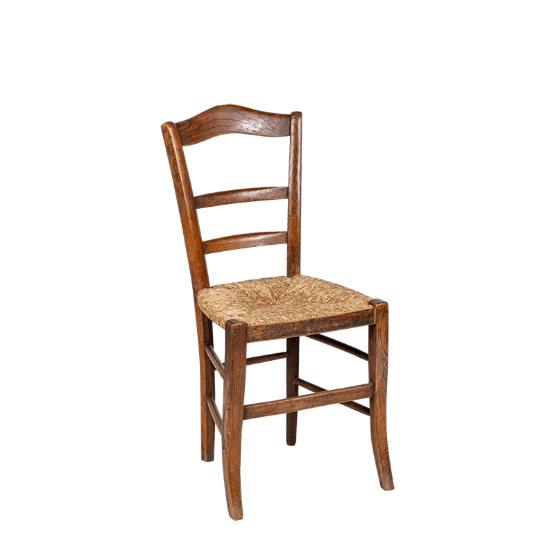 Chaise en bois vintage