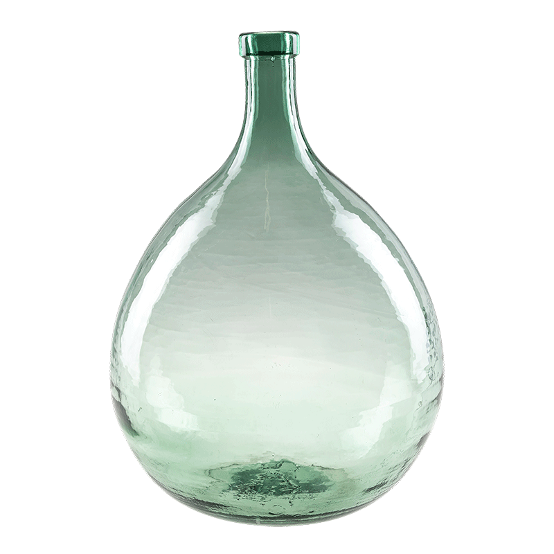 Dame Jeanne verre vintage Ø 25-35 cm H 40-50 cm