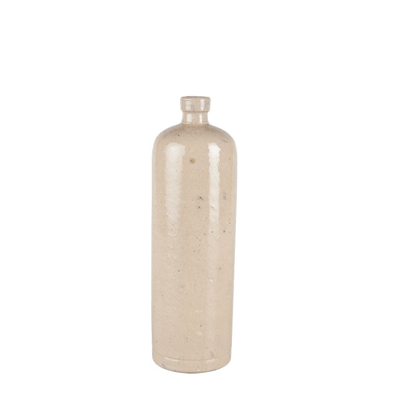 Fles Vintage Klei Ø 6-9 cm H 22-35 cm