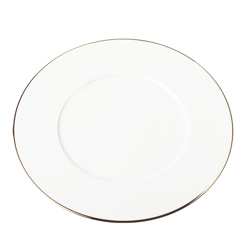 Assiette de présentation Plane Filet Or Ø 29 cm