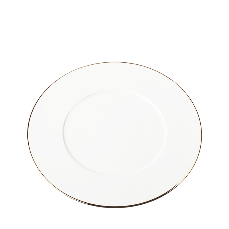 Assiette plate Plane Filet Or Ø 27 cm