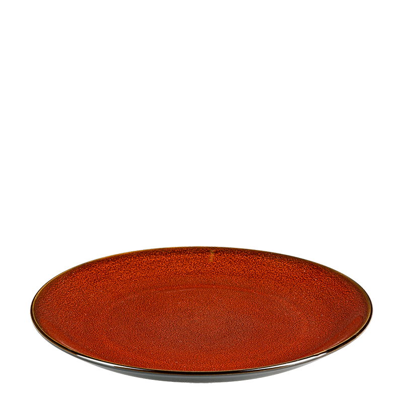 Assiette plate Corfou rouge Ø 26 cm