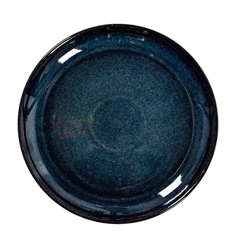 Assiette plate Corfou bleue Ø 27 cm