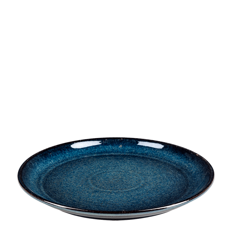 Blauw bord Corfou Ø 27 cm