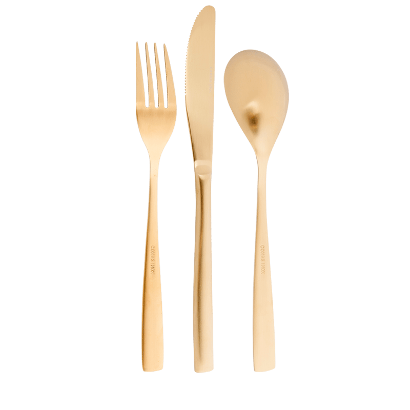 Couteau de table Néo doré