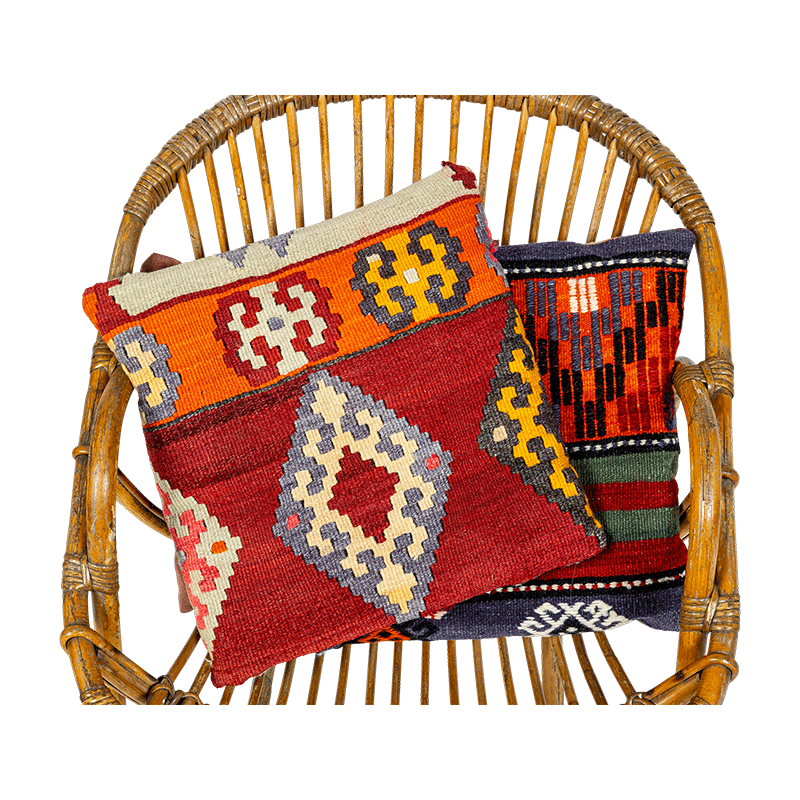 Coussin Kilim vintage 50 x 50 cm