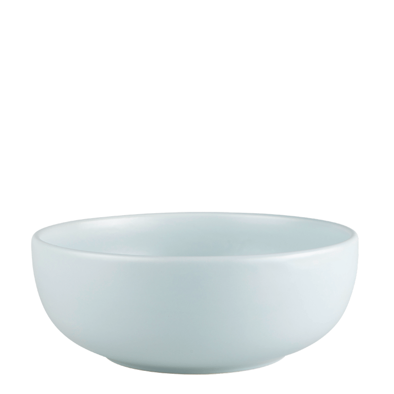 Lichtblauwe slakom Ø 26 cm H 10 cm 350 cl