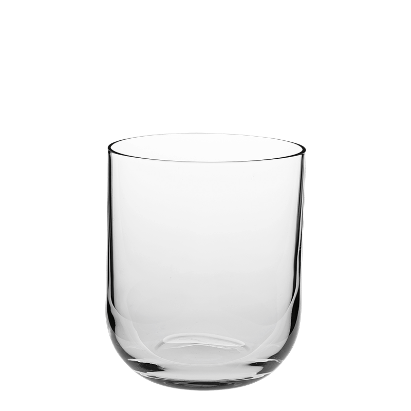 Klein glas Ø 8 cm H 9 cm 35 cl