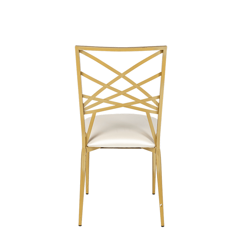 Chaise Beverly assise crème