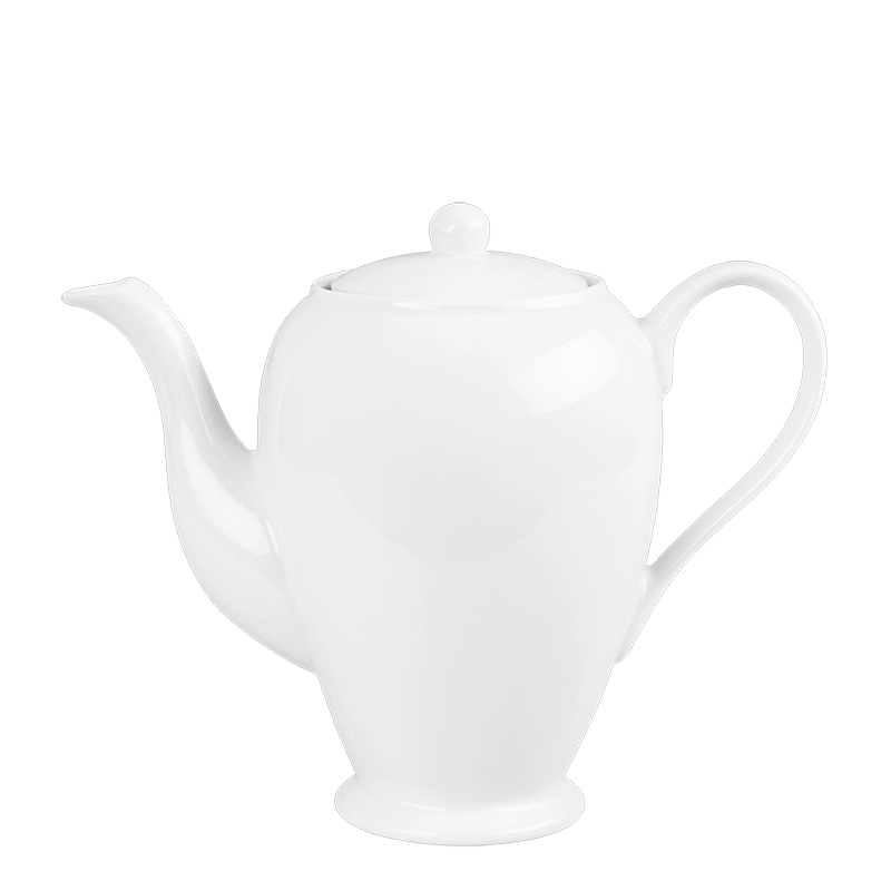 Witte koffiekan 140 cl