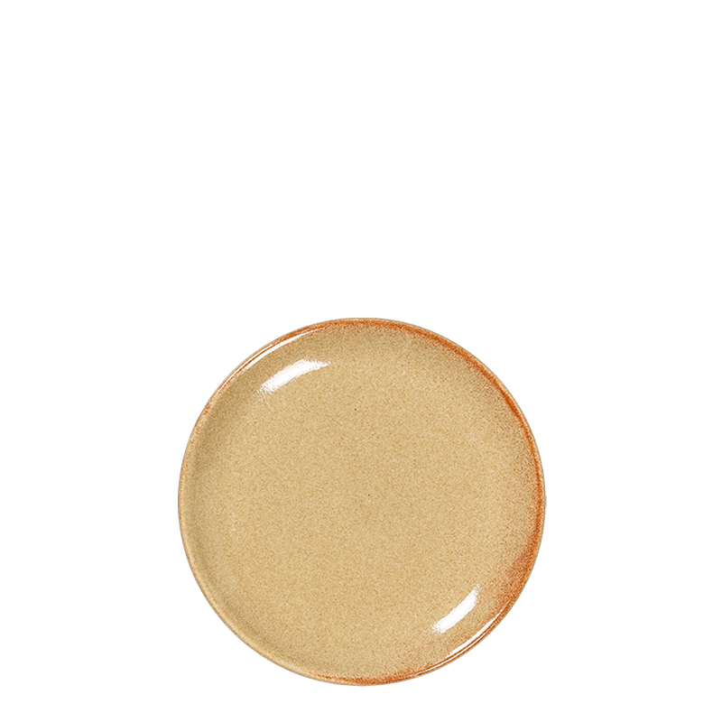 Beige broodbord Corfou Ø 16,5 cm