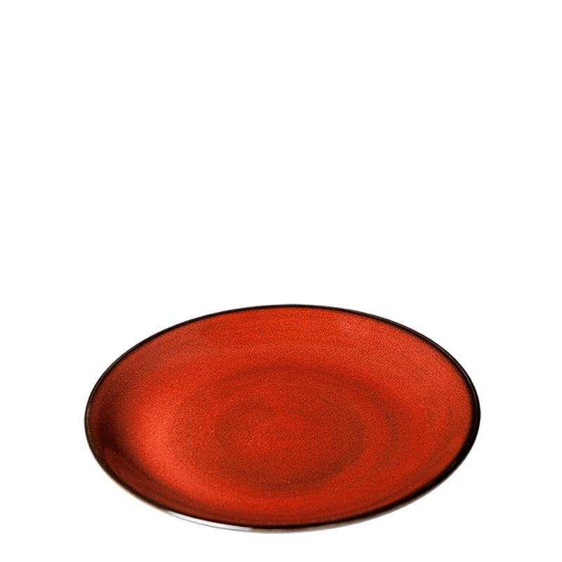 Assiette à pain Corfou rouge Ø 16,5 cm