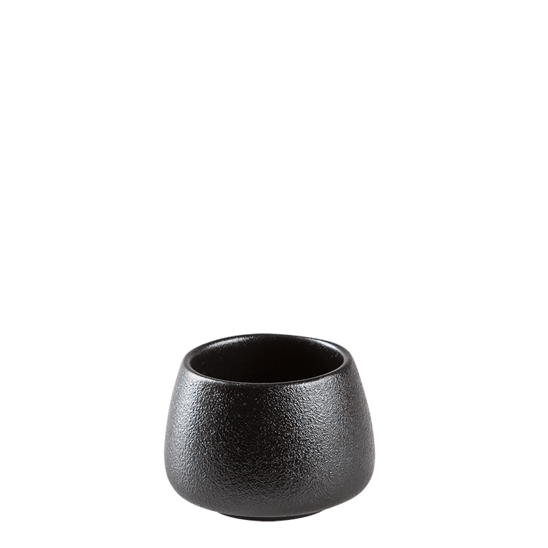 Tom noir Ø 6,5 cm H 4.5 cm 8 cl