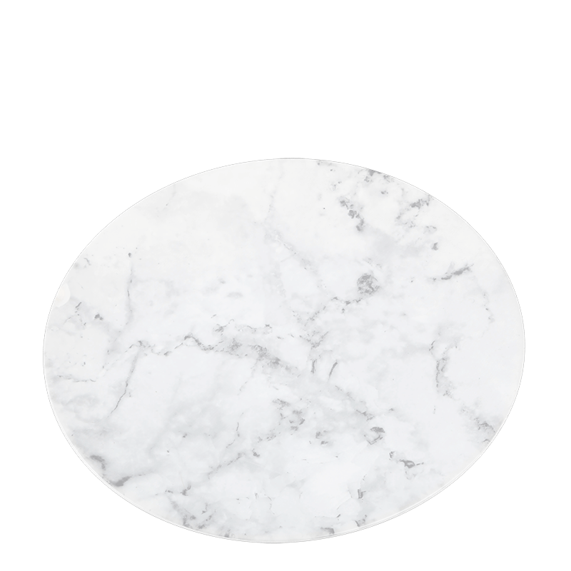 Plat bord Marmer Ø 27 cm