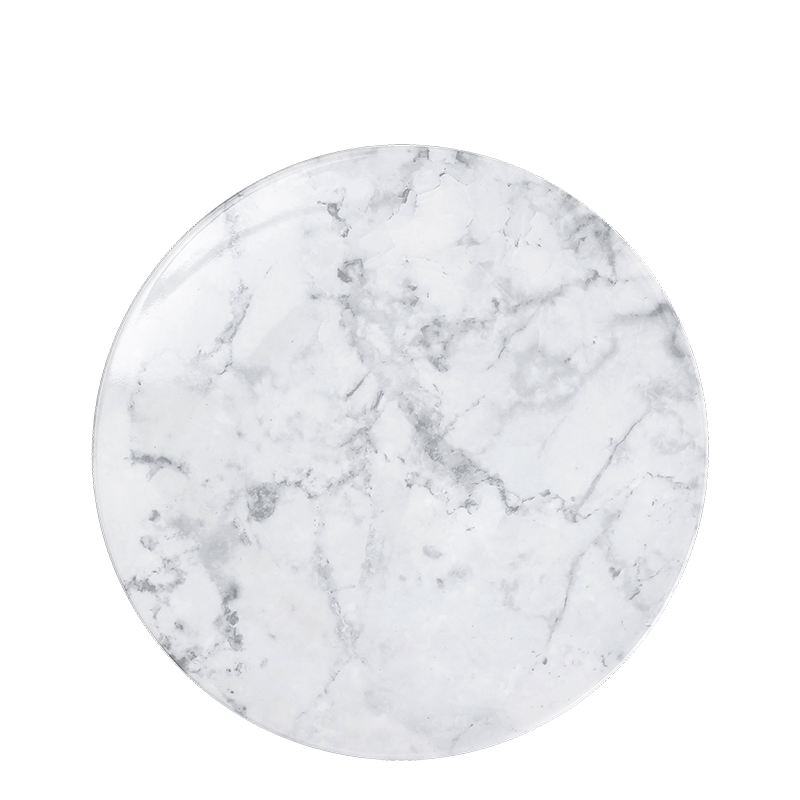 Plat bord Marmer Ø 27 cm