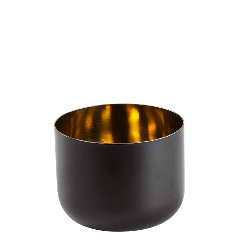 Photophore Night Gold &Oslash; 7,5 cm H 6 cm