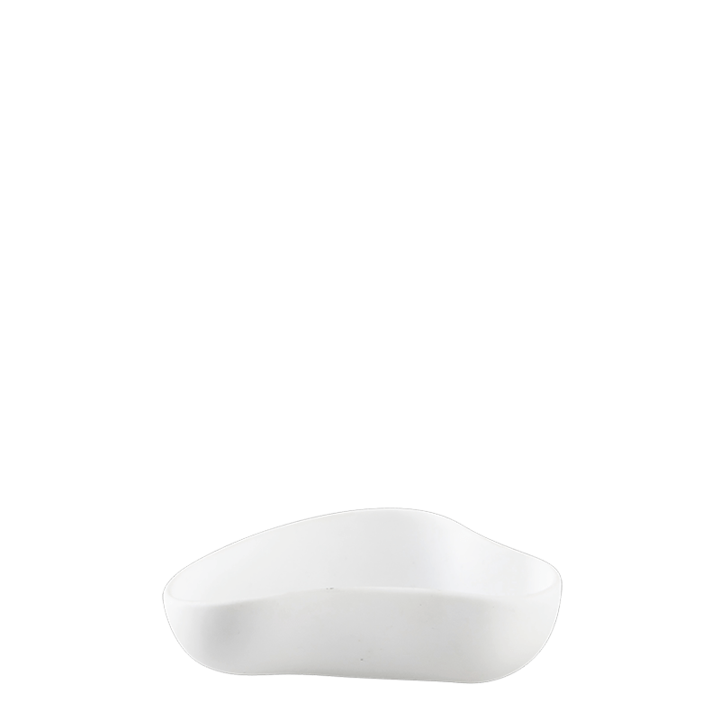 Galet blanc 10 x 6 x 3,5 cm 6 cl