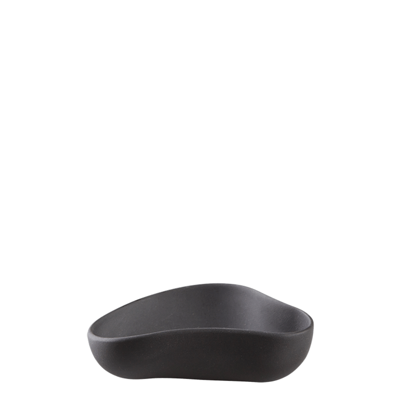 Galet anthracite 10 x 6 x 3,5 cm 6 cl