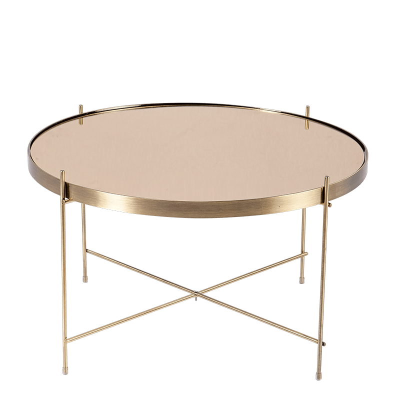 Lage tafel Filor goud Ø 62,5 cm x H 40 cm