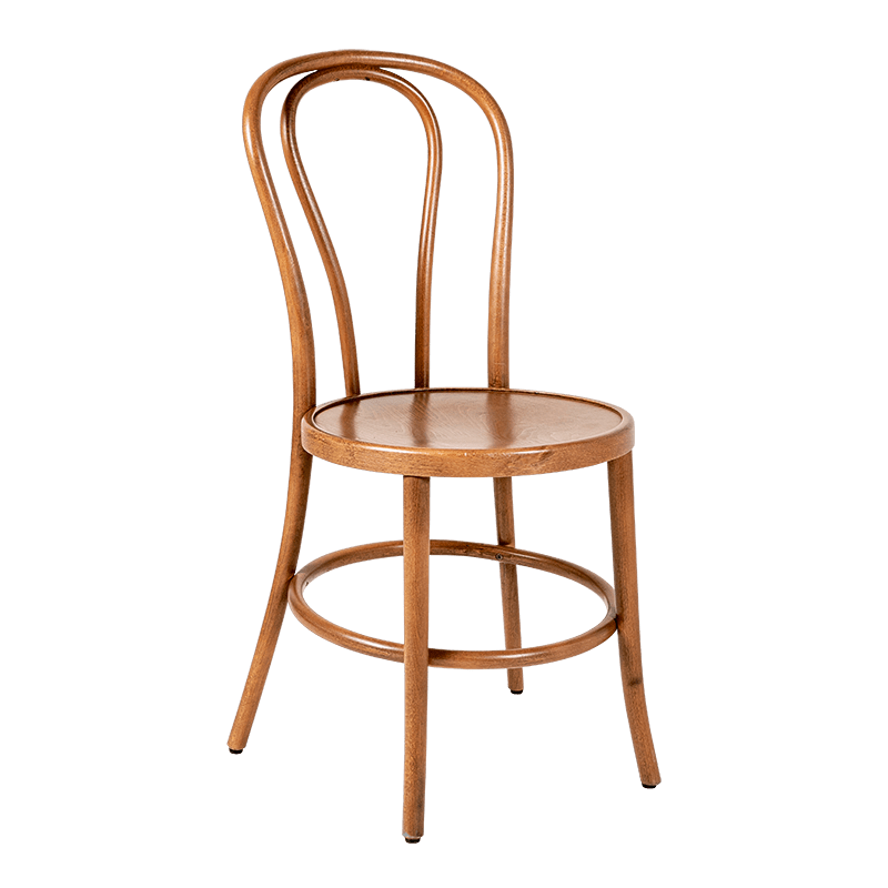 Chaise Bistrot teinte noyer