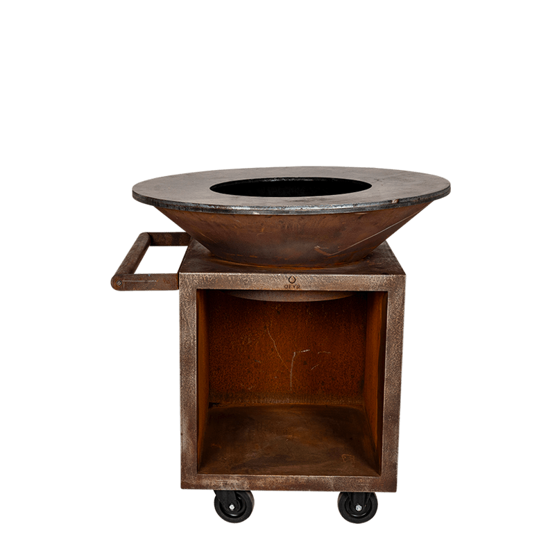 Barbecue Corten Ø 95 cm H 115 cm