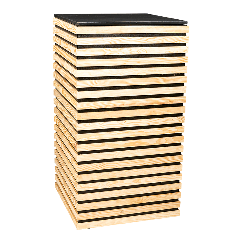 Mange-debout Deck 60 x 60 cm H 115 cm - Délai 24h